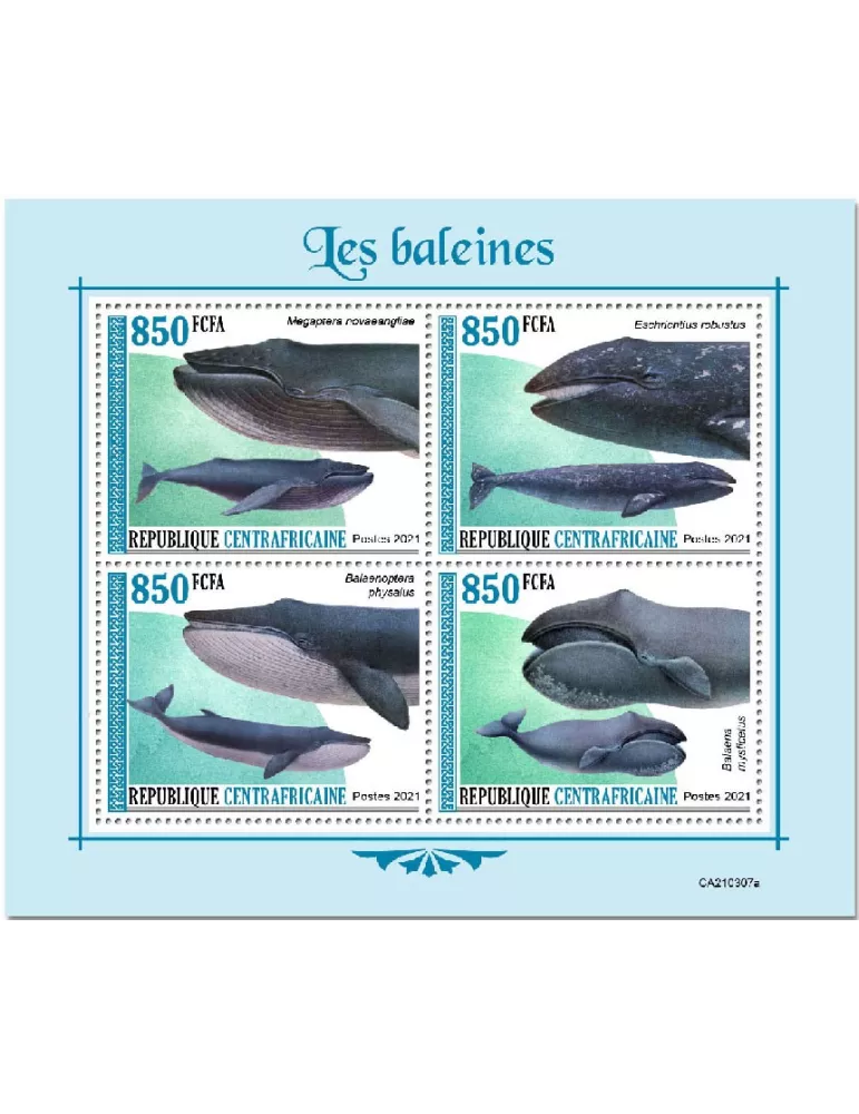 n° 7895/7898 - Timbre CENTRAFRIQUE Poste