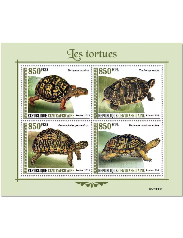 n° 7903/7906 - Timbre CENTRAFRIQUE Poste