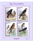 n° 7935/7938 - Timbre CENTRAFRIQUE Poste
