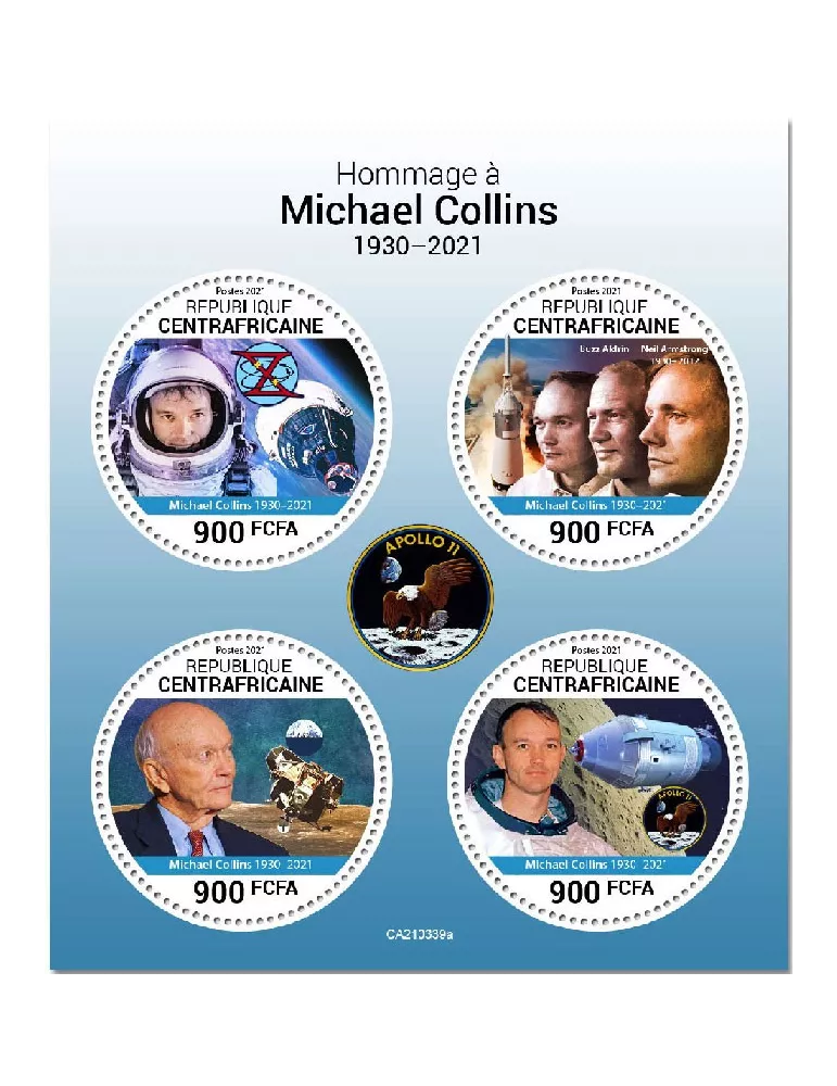 n° 8011/8014 - Timbre CENTRAFRIQUE Poste