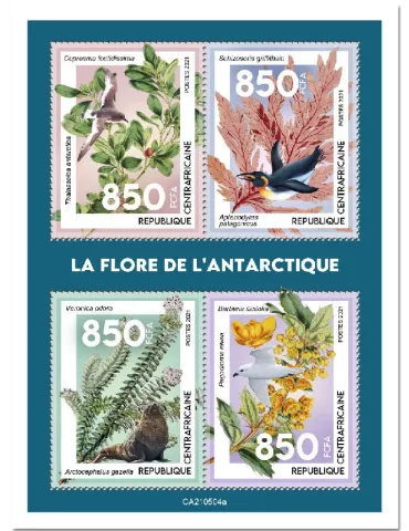 n° 8201/8204 - Timbre CENTRAFRIQUE Poste