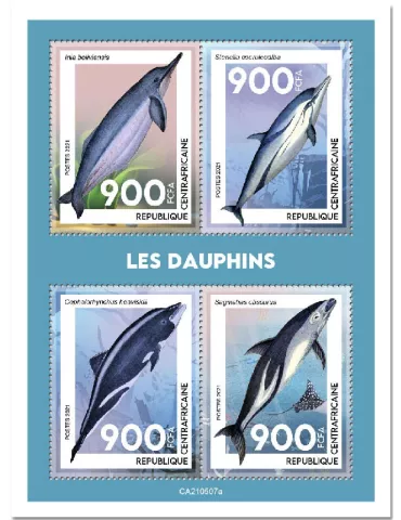 n° 8213/8216 - Timbre CENTRAFRIQUE Poste