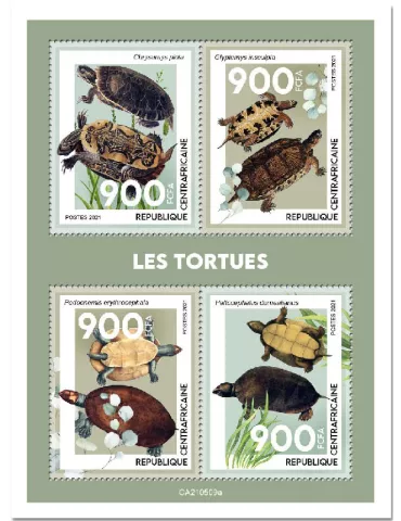 n° 8221/8224 - Timbre CENTRAFRIQUE Poste