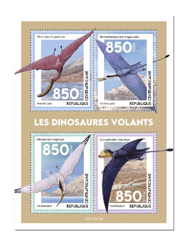 n° 8225/8228 - Timbre CENTRAFRIQUE Poste