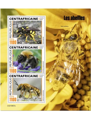 n° 8324/8326 - Timbre CENTRAFRIQUE Poste