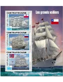 n° 8336/8338 - Timbre CENTRAFRIQUE Poste