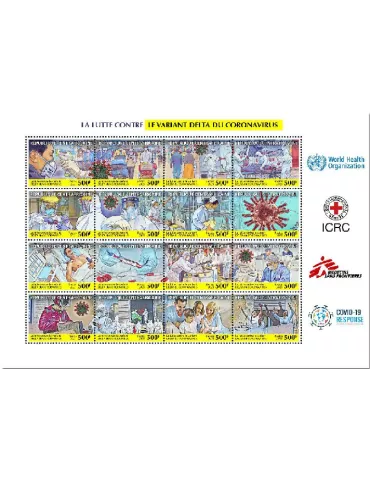 n° 8394/8409 - Timbre CENTRAFRIQUE Poste