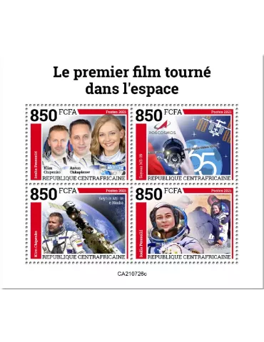 n° 8533A/8535A - Timbre CENTRAFRIQUE Poste