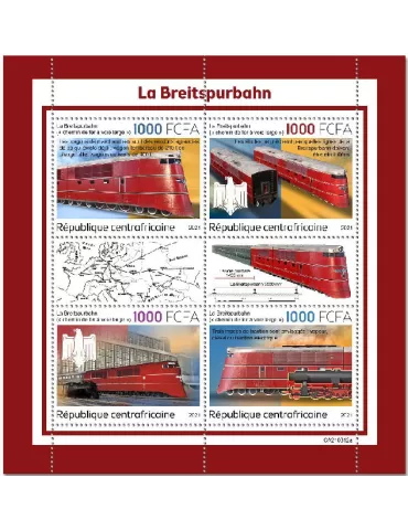 n° 8719/8722 - Timbre CENTRAFRIQUE Poste