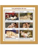 n° 8751/8754 - Timbre CENTRAFRIQUE Poste