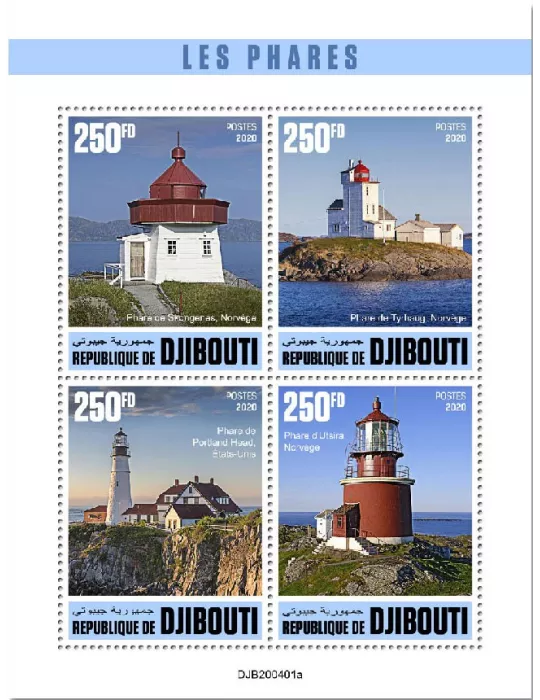 n° 3113/3116 - Timbre DJIBOUTI Poste