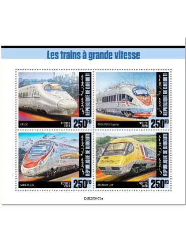 n° 3129/3132 - Timbre DJIBOUTI Poste