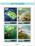 n° 3161/3164 - Timbre DJIBOUTI Poste