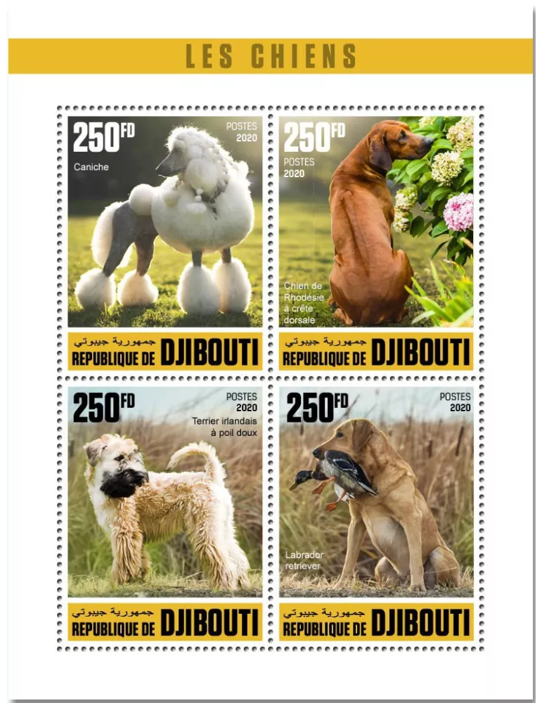 n° 3165/3168 - Timbre DJIBOUTI Poste