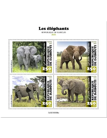 n° 3224/3227 - Timbre DJIBOUTI Poste