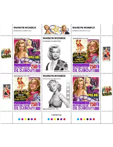 n° 3254/3255 - Timbre DJIBOUTI Poste