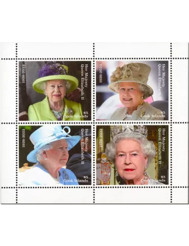 n° 1884/1887 - Timbre COOK (Oc) Poste