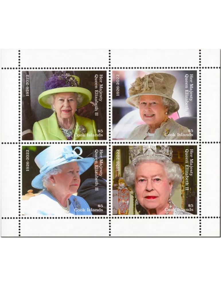 n° 1884/1887 - Timbre COOK (Oc) Poste