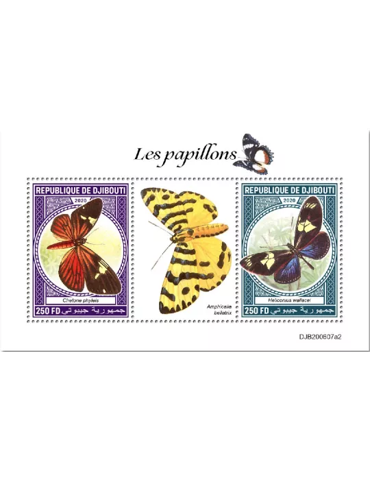 n° 3368AA/3368AB - Timbre DJIBOUTI Poste