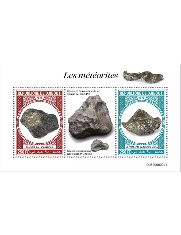 n° 3368AG/3368AH - Timbre DJIBOUTI Poste