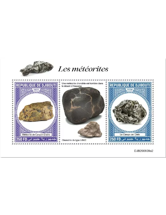 n° 3368AJ/3368AK - Timbre DJIBOUTI Poste