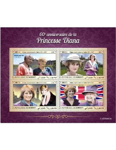 n° 3368J/3368M - Timbre DJIBOUTI Poste