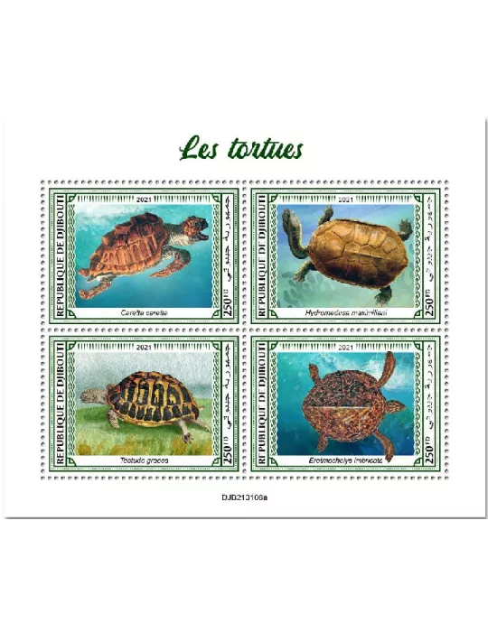 n° 3401/3404 - Timbre DJIBOUTI Poste