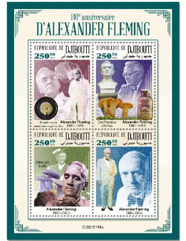 n° 3433/3436 - Timbre DJIBOUTI Poste