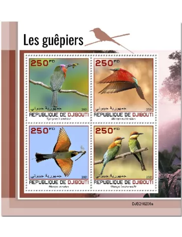 n° 3475/3478 - Timbre DJIBOUTI Poste