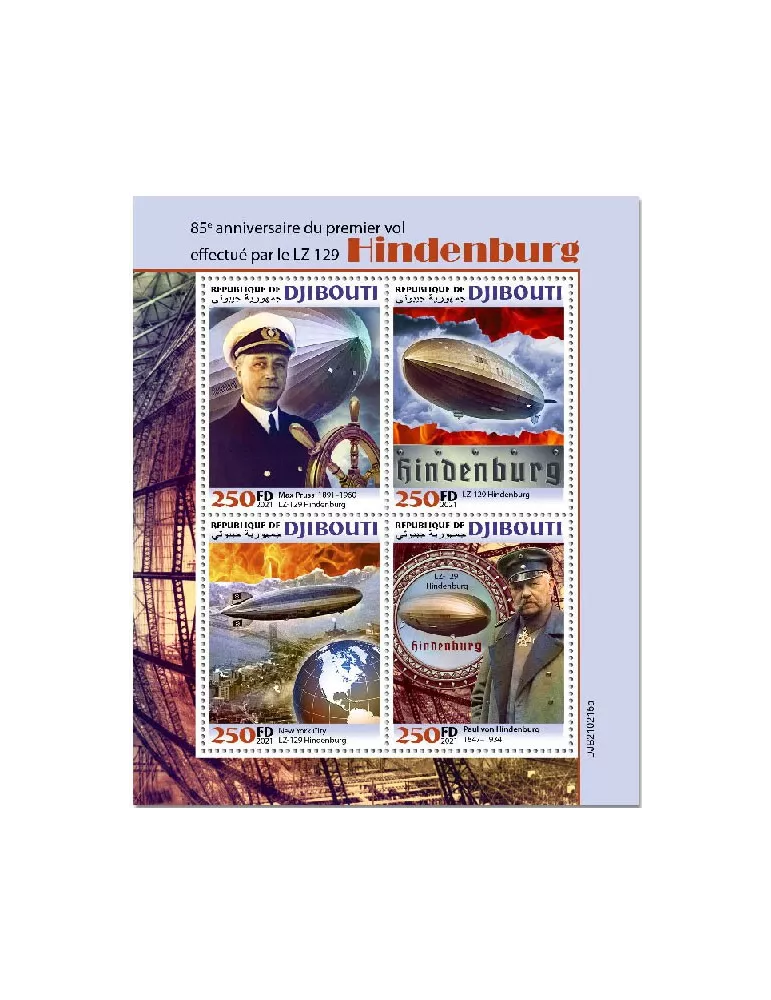 n° 3511/3514 - Timbre DJIBOUTI Poste