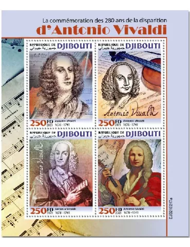 n° 3519/3522 - Timbre DJIBOUTI Poste