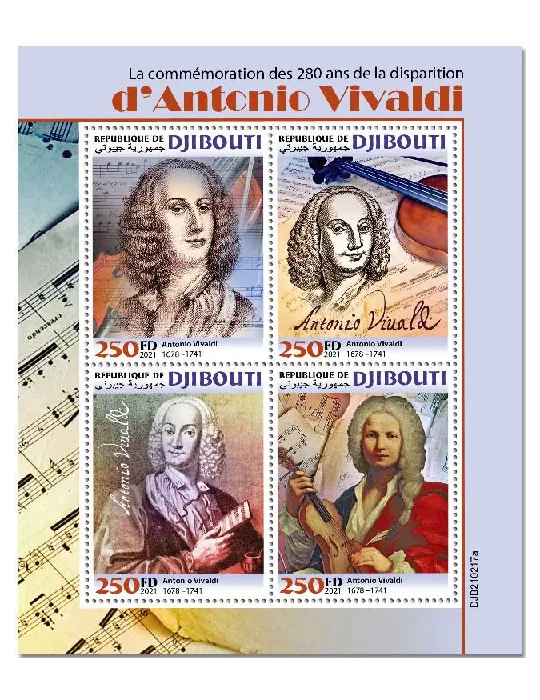 n° 3519/3522 - Timbre DJIBOUTI Poste