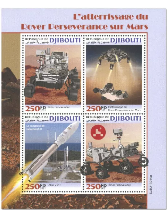 n° 3527/3530 - Timbre DJIBOUTI Poste
