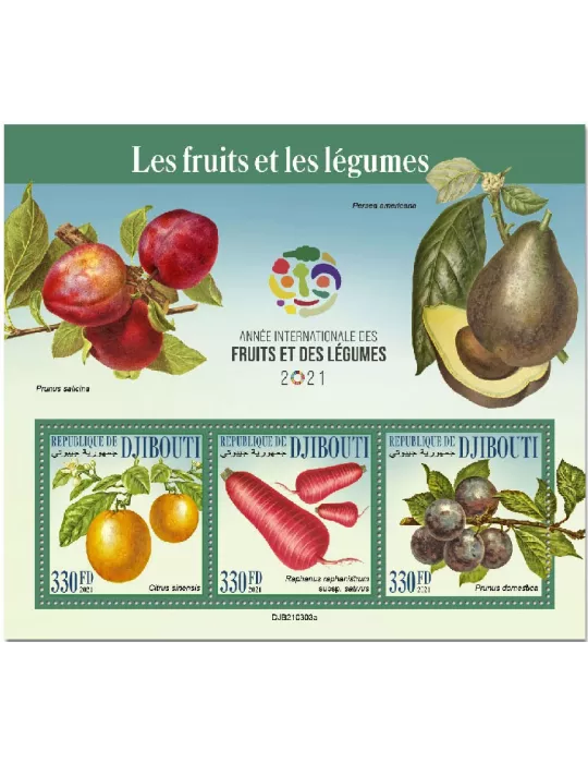 n° 3547/3549 - Timbre DJIBOUTI Poste