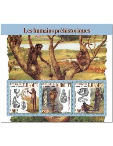 n° 3550/3552 - Timbre DJIBOUTI Poste