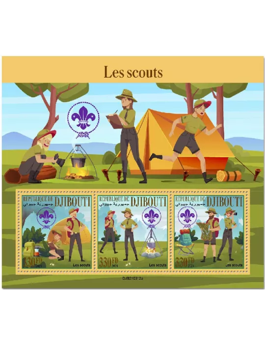 n° 3574/3576 - Timbre DJIBOUTI Poste