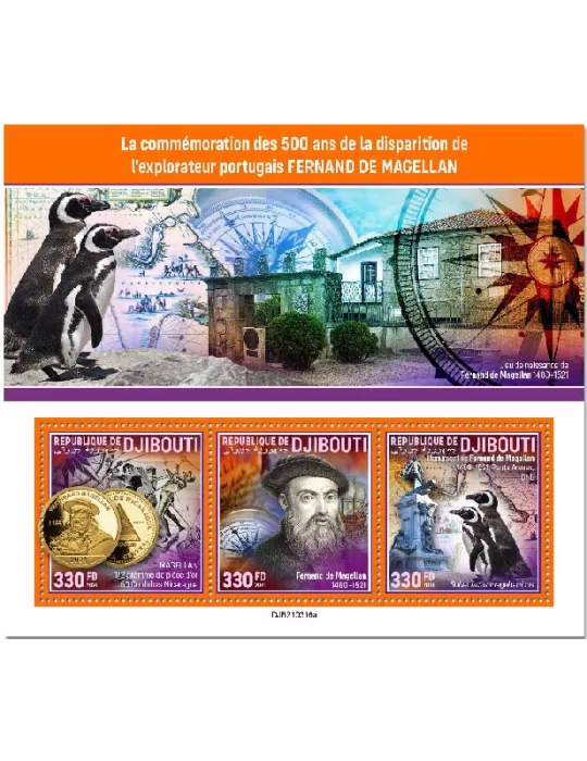 n° 3588/3590 - Timbre DJIBOUTI Poste