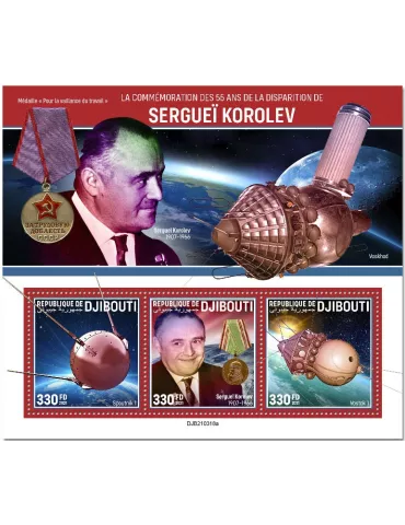 n° 3595/3597 - Timbre DJIBOUTI Poste