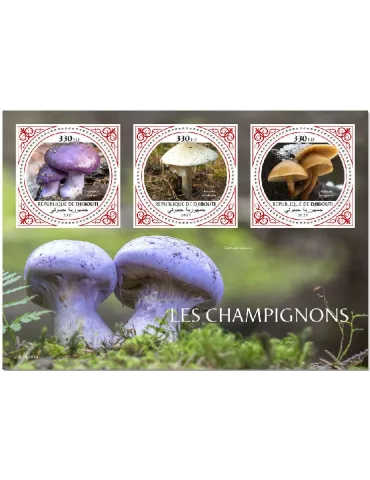 n° 3610/3612 - Timbre DJIBOUTI Poste