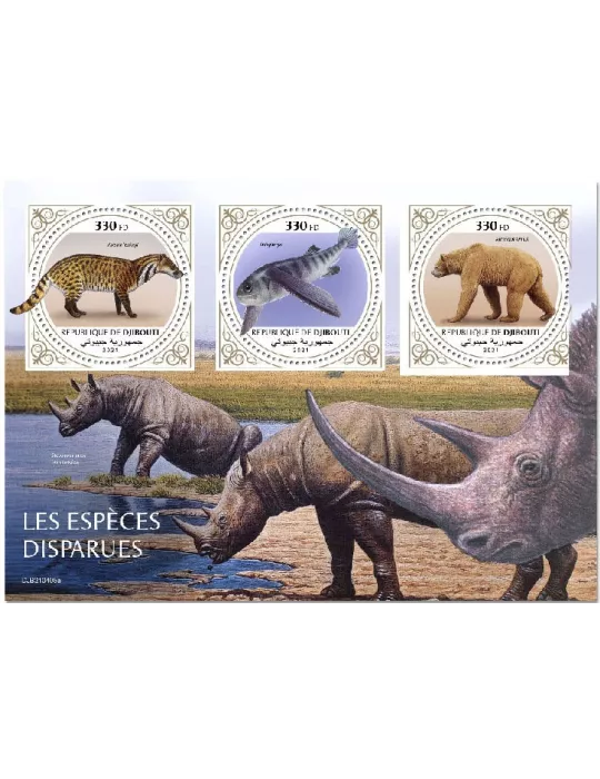 n° 3616/3618 - Timbre DJIBOUTI Poste