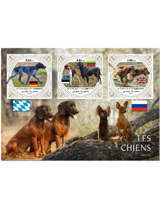 n° 3622/3624 - Timbre DJIBOUTI Poste