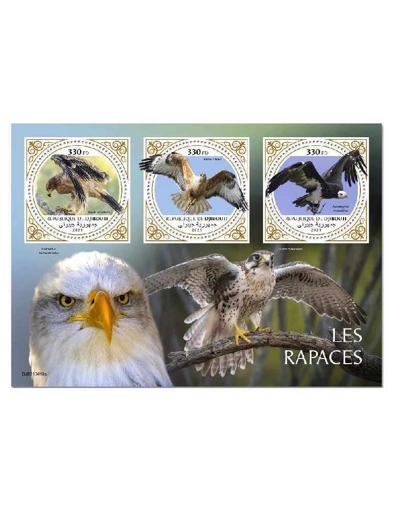 n° 3631/3633 - Timbre DJIBOUTI Poste