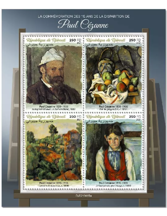 n° 3646/3649 - Timbre DJIBOUTI Poste