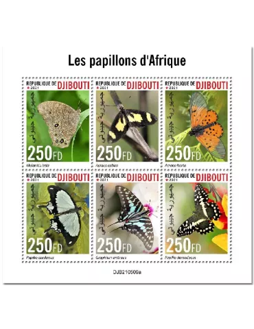 n° 3710/3715 - Timbre DJIBOUTI Poste