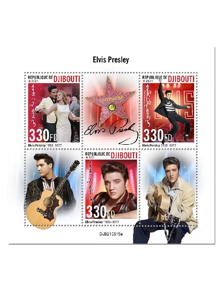 n° 3734/3736 - Timbre DJIBOUTI Poste