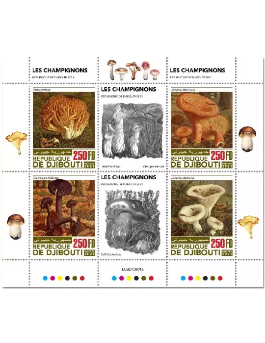 n° 3757/3760 - Timbre DJIBOUTI Poste