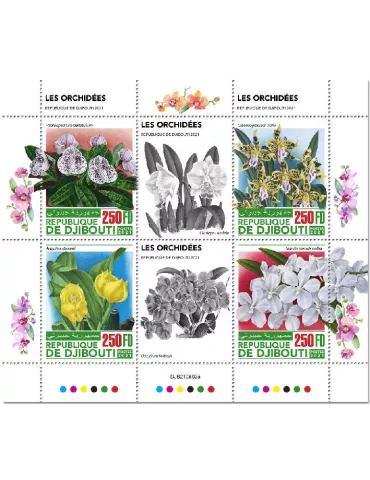 n° 3761/3764 - Timbre DJIBOUTI Poste