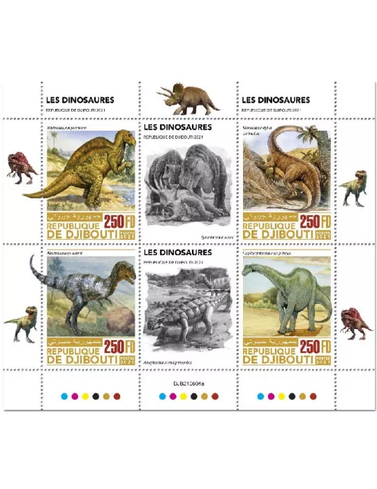 n° 3769/3772 - Timbre DJIBOUTI Poste