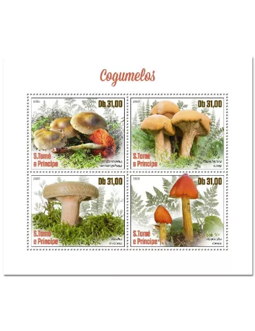 n° 7245/7248 - Timbre SAINT-THOMAS ET PRINCE Poste