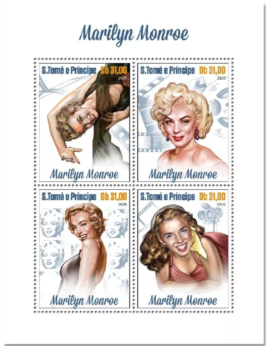 n° 7297/7300 - Timbre SAINT-THOMAS ET PRINCE Poste